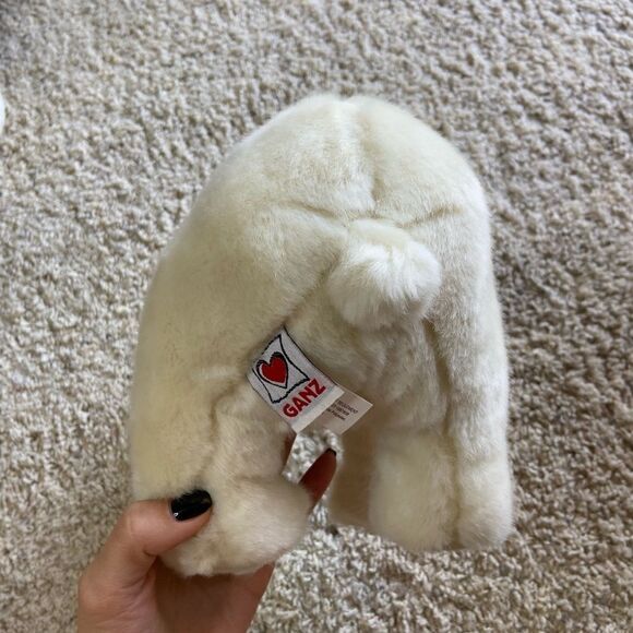 Nwt Vtg Ganz Webkinz Stuffed White Toy Bear Endangered Polar Plush Animal - Picture 14 of 14